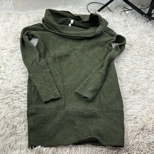 Lululemon Along the Way Dress Heathered Dark Olive
